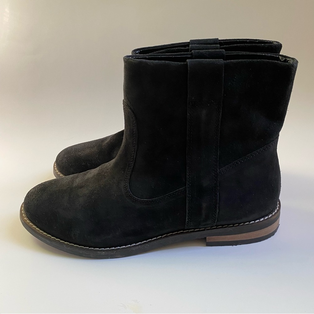 Black Suede Ankle Boots